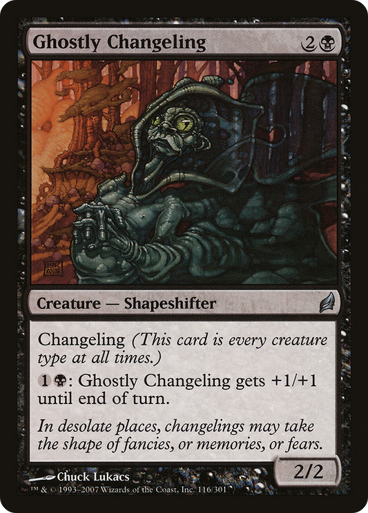 Ghostly Changeling - Foil