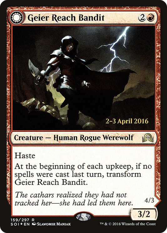 Geier Reach Bandit // Vildin-Pack Alpha (159) (Prerelease) (PSOI) - Foil