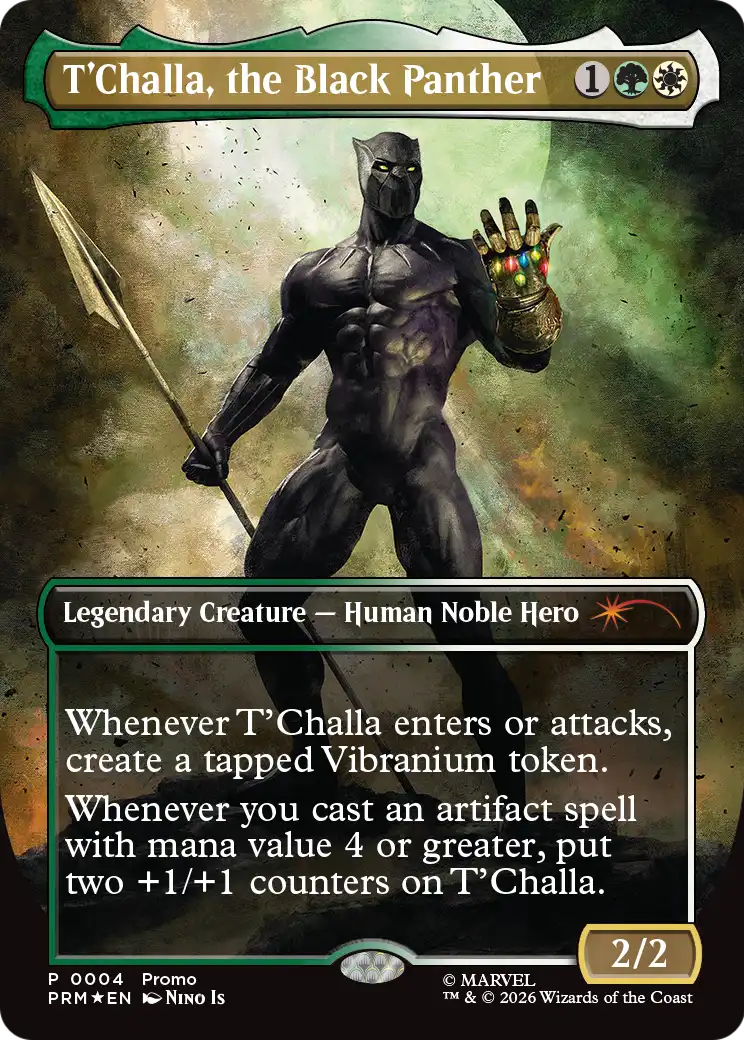 T'Challa, the Black Panther (0008) (LMAR) - Foil