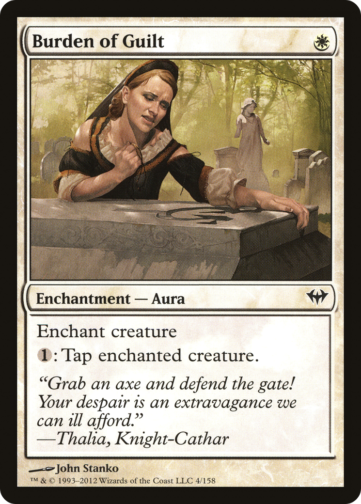 Burden of Guilt - Foil