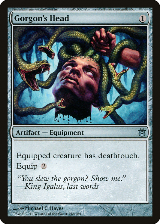 Gorgon's Head - Foil
