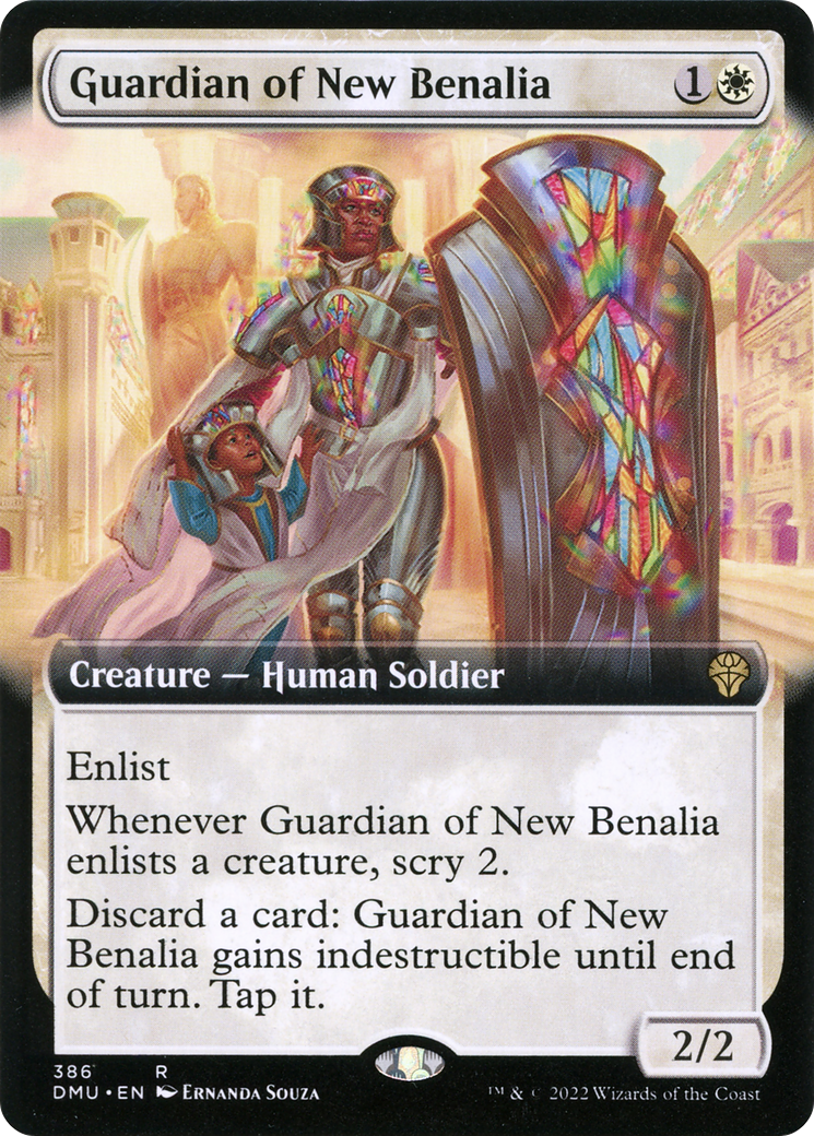 Guardian of New Benalia (386) (Extended Art) - Foil