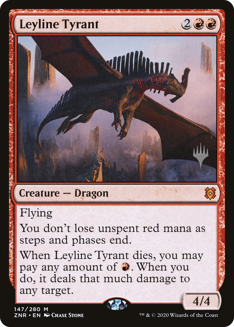 Leyline Tyrant (147) (Promo Pack) - Foil