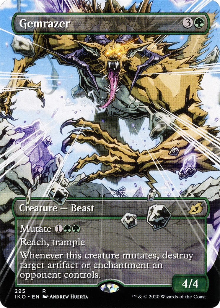 Gemrazer (295) (Showcase) - Foil