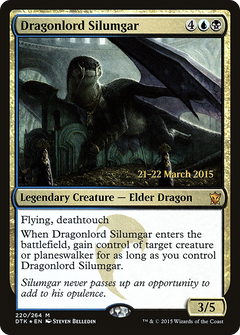 Dragonlord Silumgar (220) (Prerelease) - Foil