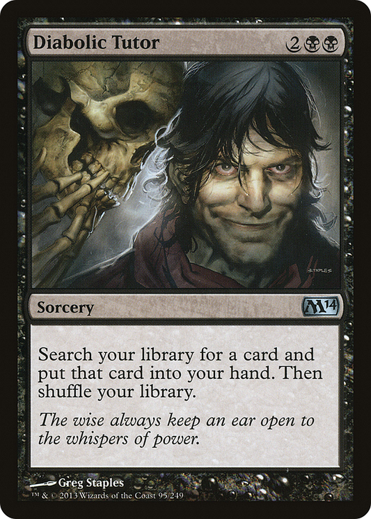 Diabolic Tutor - Foil