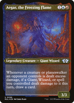 Aegar, the Freezing Flame (0096) - Foil Etched