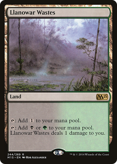 Llanowar Wastes - Foil