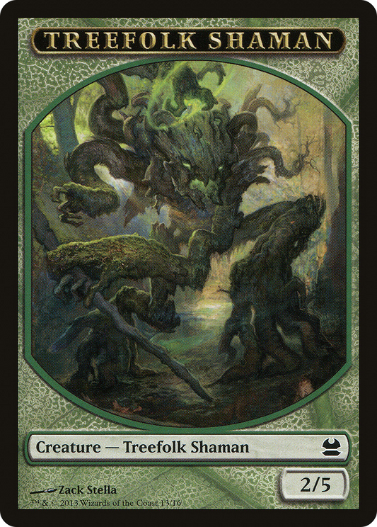 Treefolk Shaman Token (013)