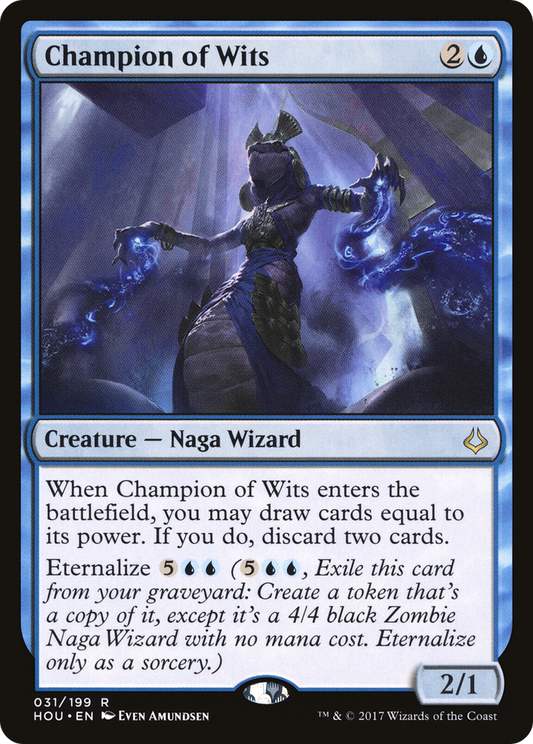 Champion of Wits - Foil