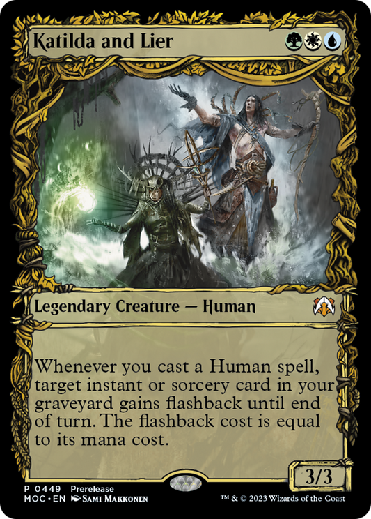 Katilda and Lier (0449) (Prerelease) (Showcase) - Foil