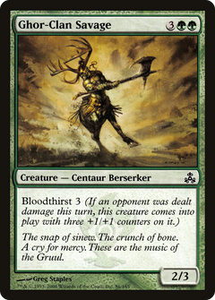 Ghor-Clan Savage - Foil