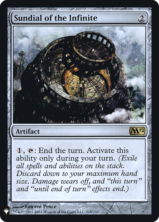 Sundial of the Infinite - Foil