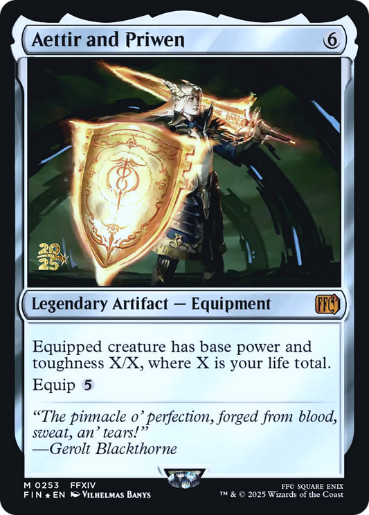 Aettir and Priwen (0253) (Prerelease) - Foil