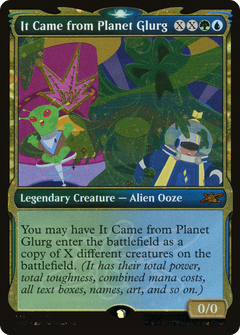 It Came from Planet Glurg (512) (Showcase) - Galaxy Foil