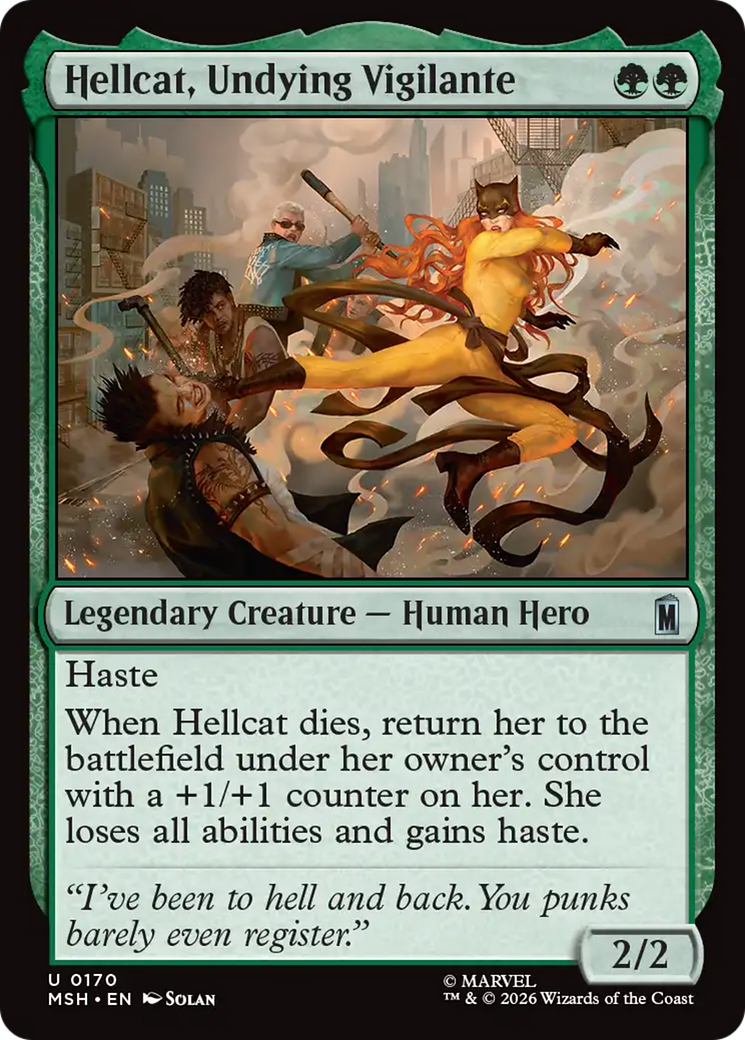 Hellcat, Undying Vigilante (0170) (MSH)