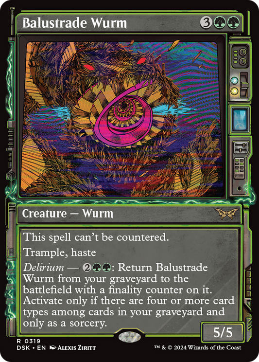 Balustrade Wurm (0319) (Showcase) - Foil