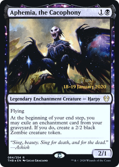 Aphemia, the Cacophony (084) (Prerelease) - Foil
