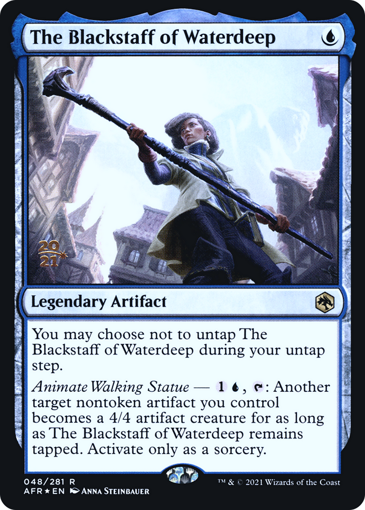The Blackstaff of Waterdeep (048) (Prerelease) - Foil