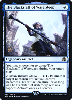 The Blackstaff of Waterdeep (048) (Prerelease) - Foil