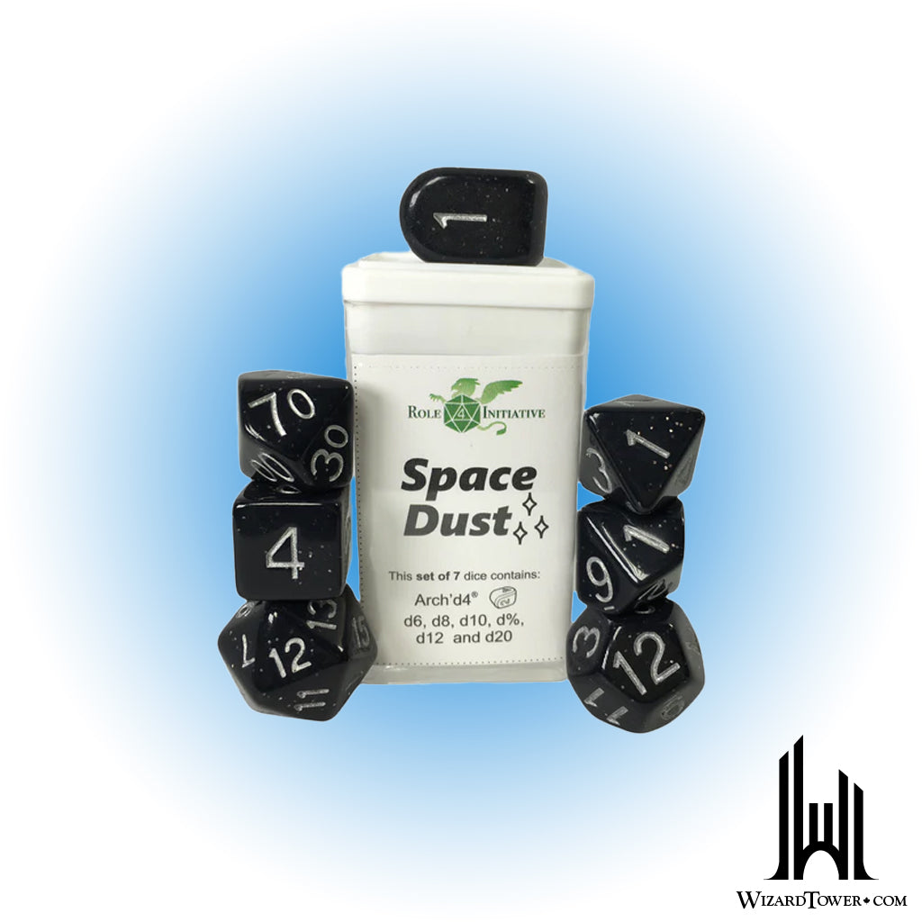 Dice Set - Space Dust 15ct