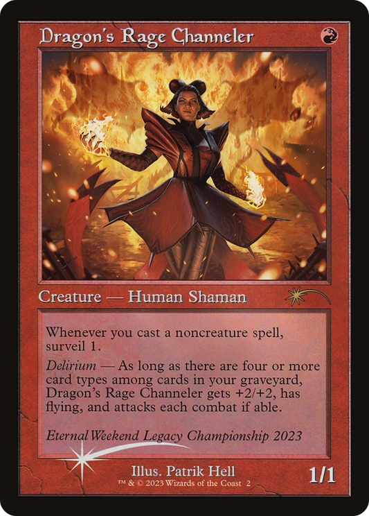 Dragon's Rage Channeler (0002) (Retro Frame) - Foil