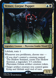 Venser, Corpse Puppet (219) (Prerelease) - Foil