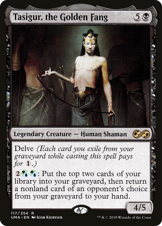 Tasigur, the Golden Fang - Foil