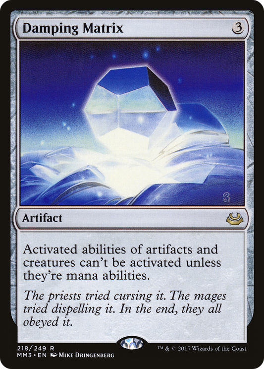 Damping Matrix - Foil