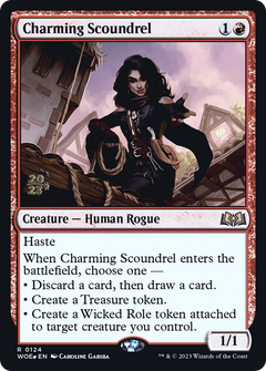 Charming Scoundrel (0124) (Prerelease) - Foil
