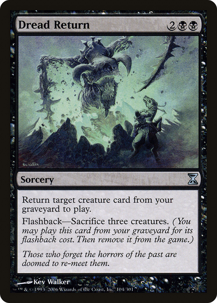 Dread Return - Foil