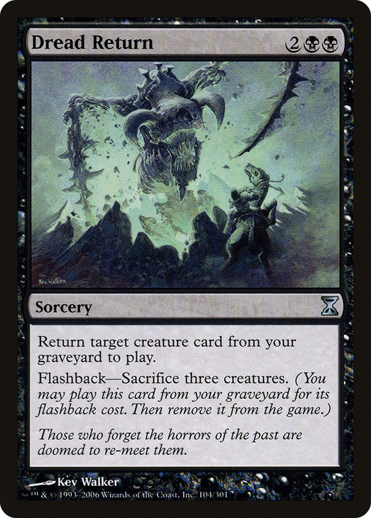 Dread Return - Foil