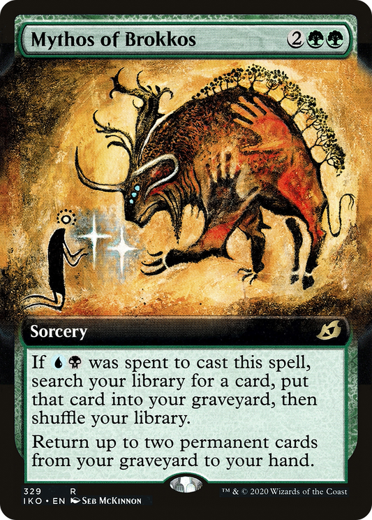 Mythos of Brokkos (329) (Extended Art) - Foil