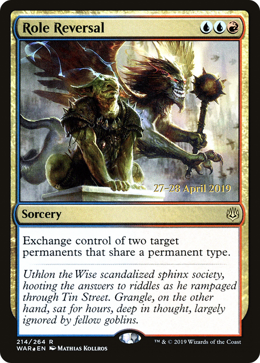 Role Reversal (214) (Prerelease) - Foil