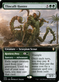 Tlincalli Hunter // Retrieve Prey (638) (Extended Art)