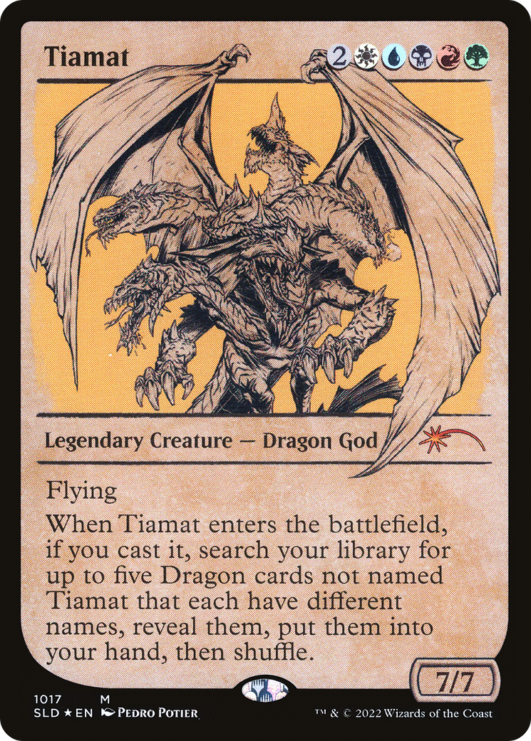 Tiamat (1017) (Showcase) - Foil