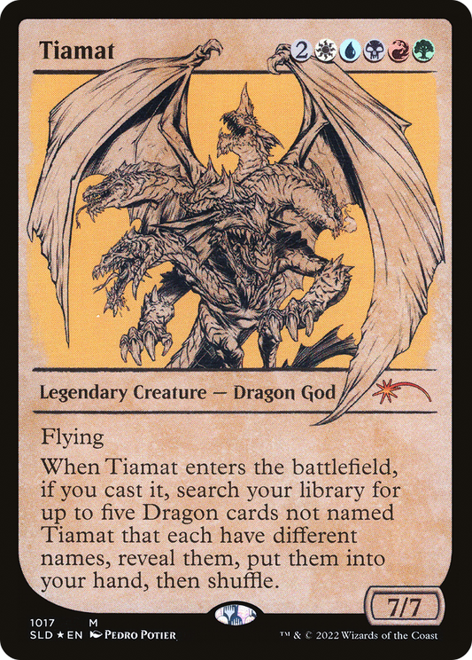 Tiamat (1017) (Showcase) - Foil