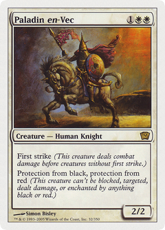 Paladin en-Vec (9th Edition) (Oversized) (Box Topper Promo) (O9TH)