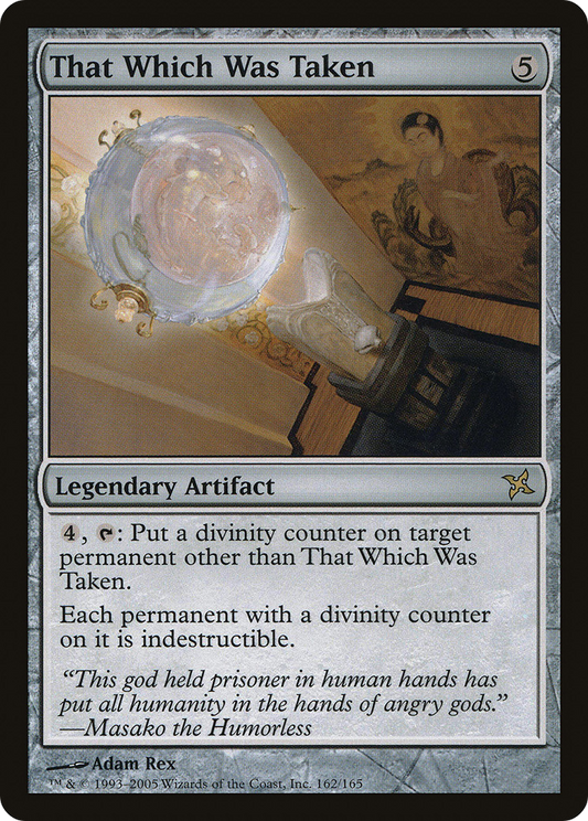 That Which Was Taken - Foil
