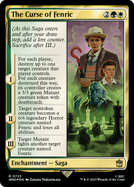 The Curse of Fenric (0723) - Surge Foil
