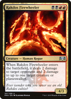 Rakdos Firewheeler - Foil