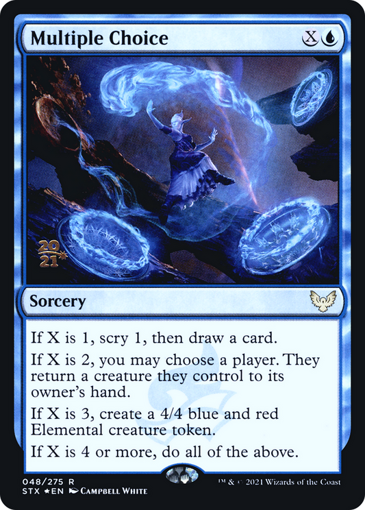 Multiple Choice (048) (Prerelease) - Foil