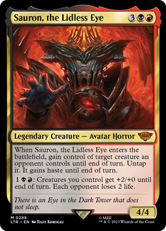Sauron, the Lidless Eye - Foil