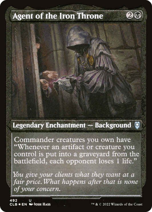 Agent of the Iron Throne - Foil Etched