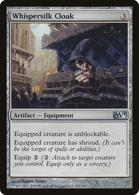 Whispersilk Cloak - Foil