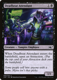 Deadbeat Attendant - Foil