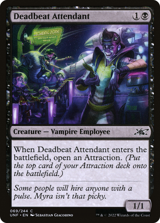 Deadbeat Attendant - Foil