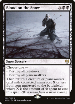 Blood on the Snow - Foil