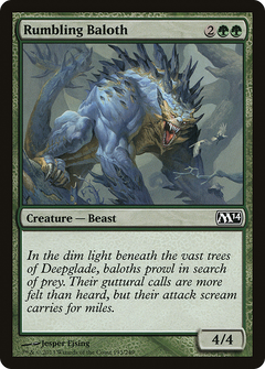 Rumbling Baloth - Foil