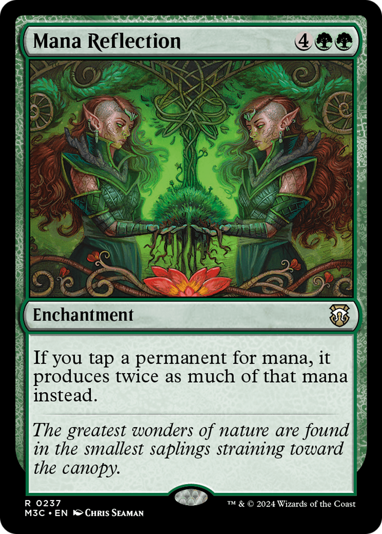 Mana Reflection - Ripple Foil